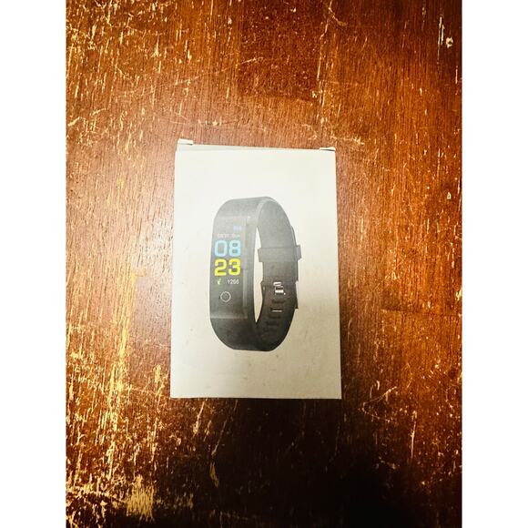 SMART BRACELET Black Watch Wearable Band Fitbit Style Heart Rate Monitor - Picture 2 of 11